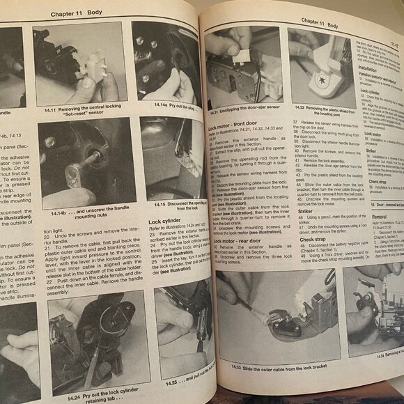 Haynes Repair Manual 36006 1995 thru  2000 Ford Contour & Mercury Mystique - Picture 6 of 7